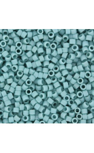 Miyuki delica Beads 11/0 - Matted opaque turquoise aqua DB-375
